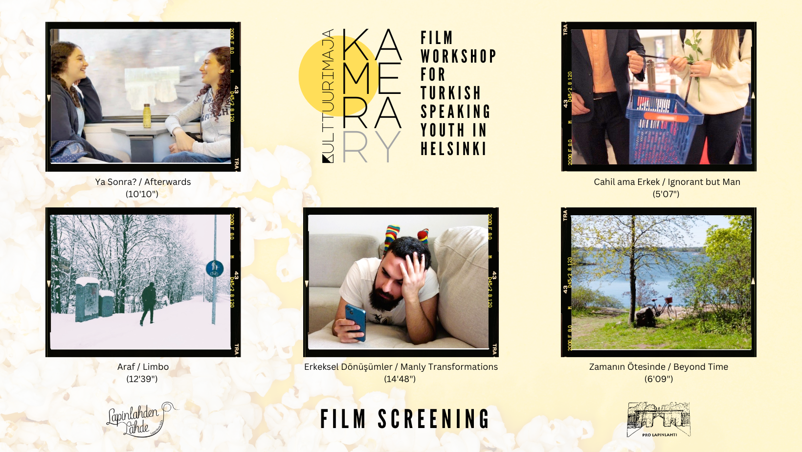 Elokuvanäytös / Film Screening /  Film Gösterimi – 9.11.2024